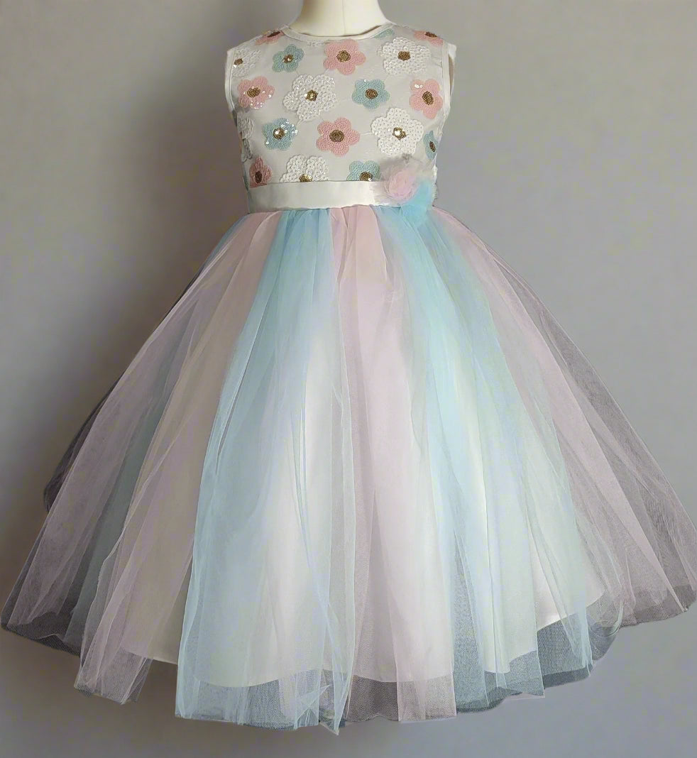 Enchanted Garden Girls Dress, sweet little girls first Birthday dress, girls party dress. Shop formal fancy girls Dresses online Canada, greater Toronto area.