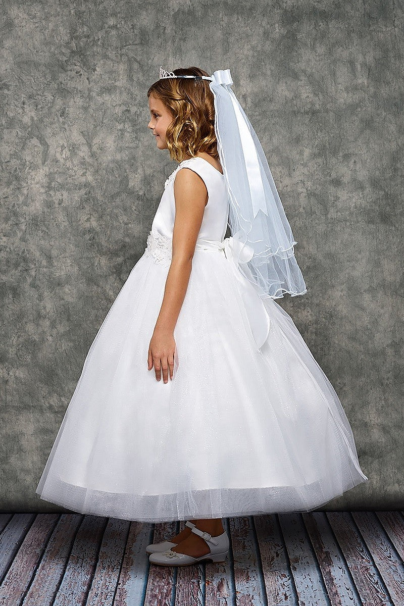 Luxurious flora trim girls dress for all formal parties, birthdays, weddings. Shop fancy Girl dress and frock Canada, greater Toronto area, Mississauga, Canada.