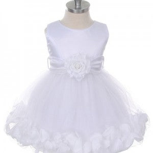 Fancy Baby Girls Petal Dress To Customise
