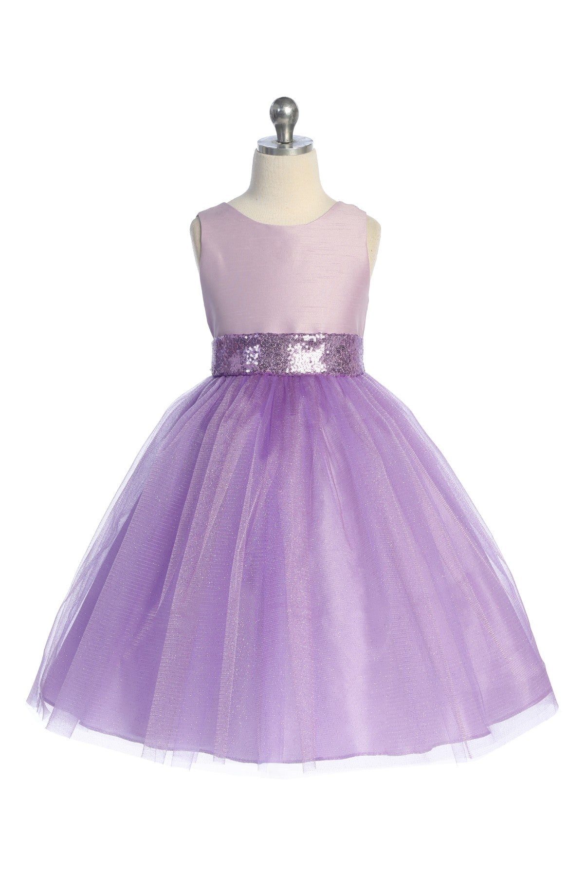 Sequined V Back Bow Girls Fancy Party Dress. Shop plus size fancy formal girls dresses and frock Canada, greater Toronto area Mississauga, Brampton Oakville ON.