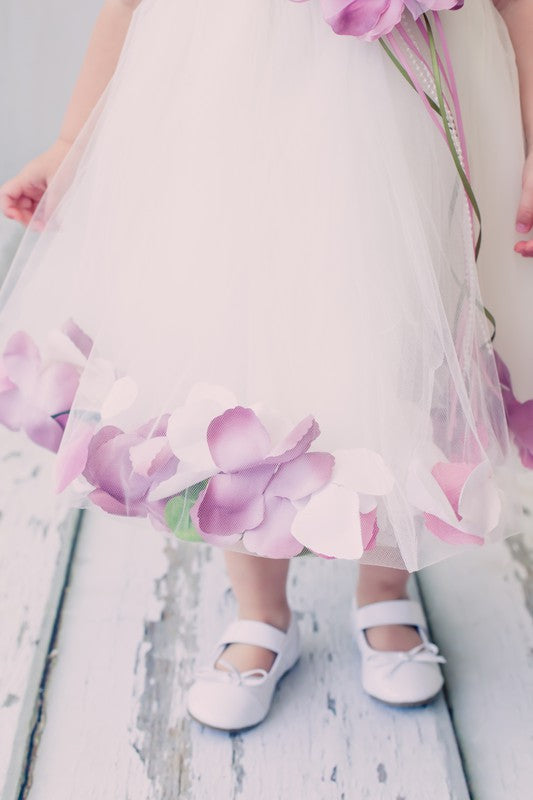 Classics Flower Petal Sash Dress