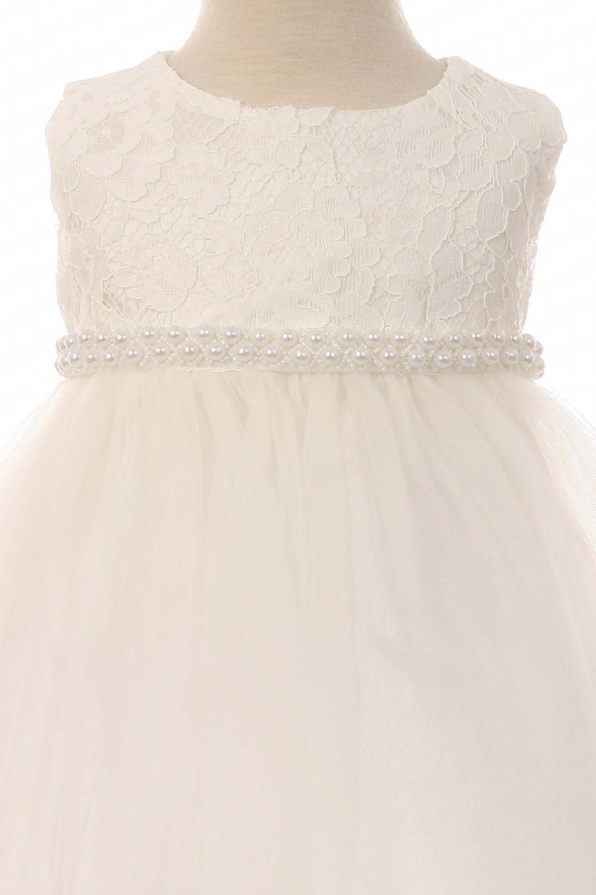 Anastasia Baby Girls Lace Top Dress