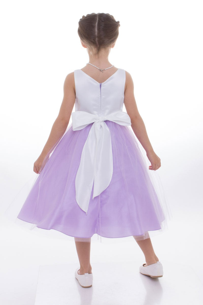 Bella Girls Dress crystal belt girls formal dress Grandma's Little Darlings