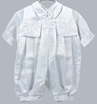 Dove & Cross Baptism Boys Romper is a darling boys Baptism romper & boys Christening romper. Shop white Baptism outfits online Canada in greater Toronto area.