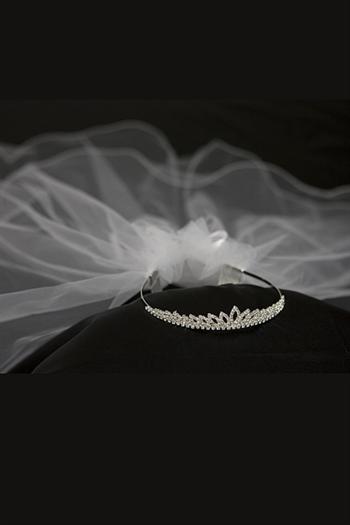 First Communion Veil Princess crown - Grandma's Little Darlings