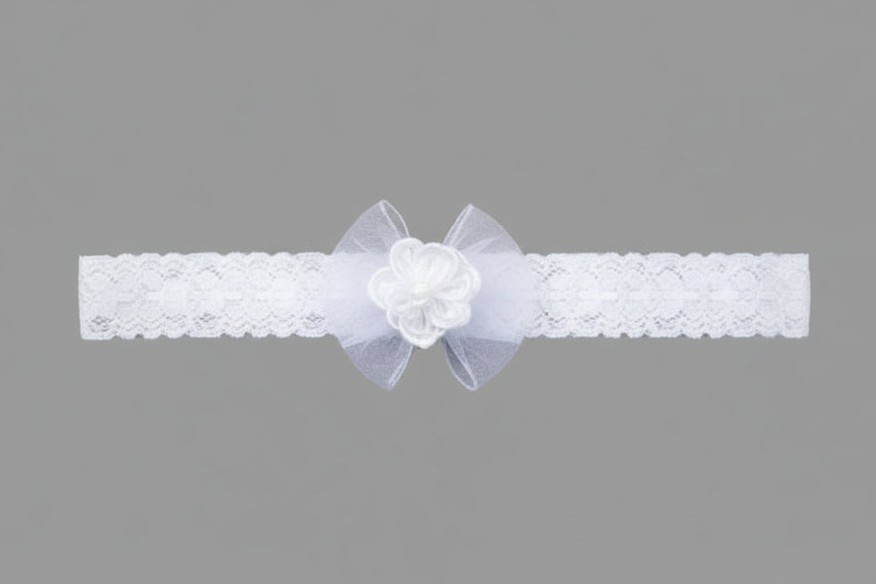fk Baby Headband White Elasticised Multi Colour Canada
