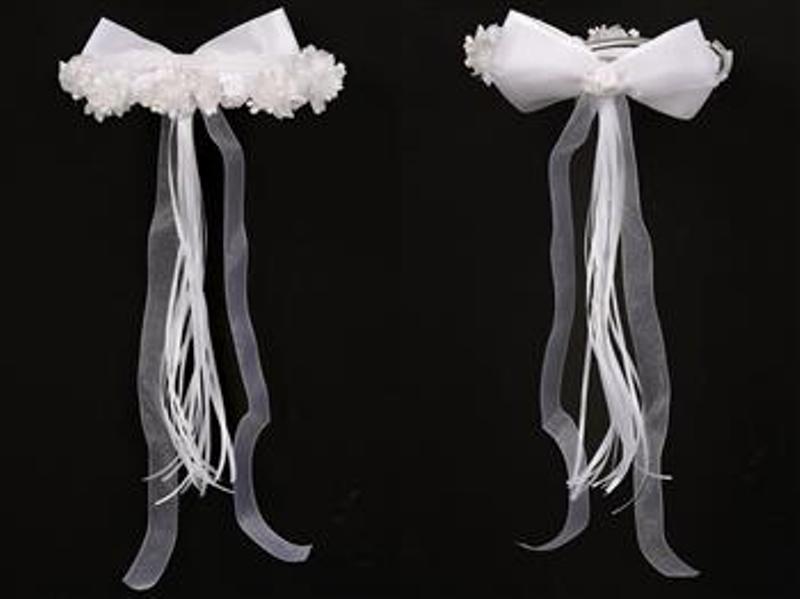Hair Wreath White