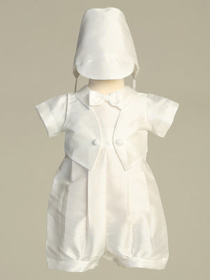 Boys Baptism Christening Romper Vest Overlay Canada 