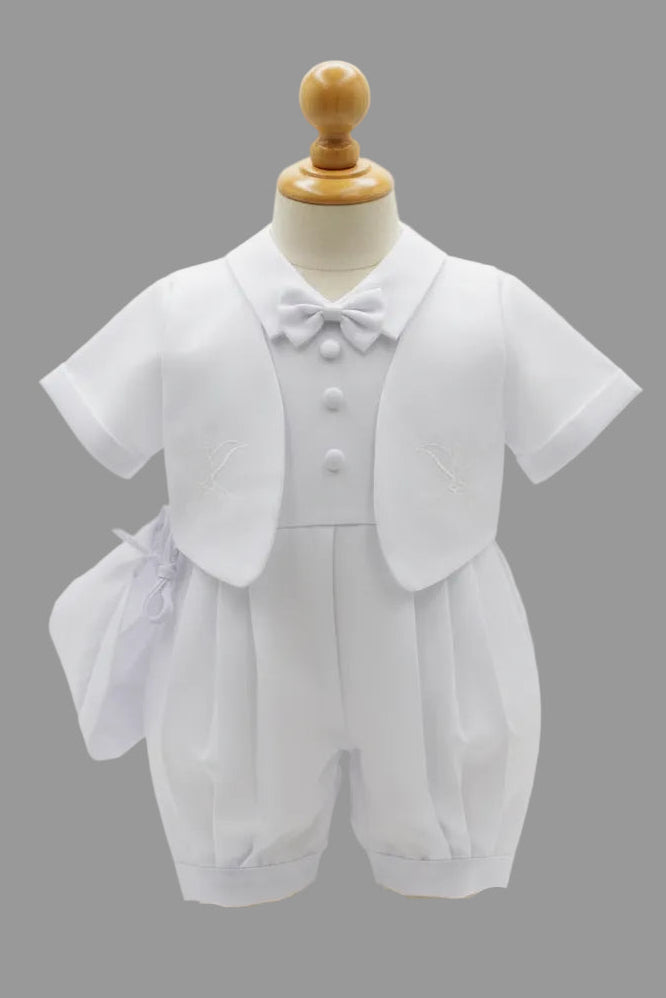 Affordable Dove Cross Short Romper Baptism Christening White Canada 3