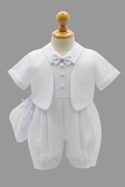 Affordable Dove Cross Short Romper Baptism Christening White Canada 3