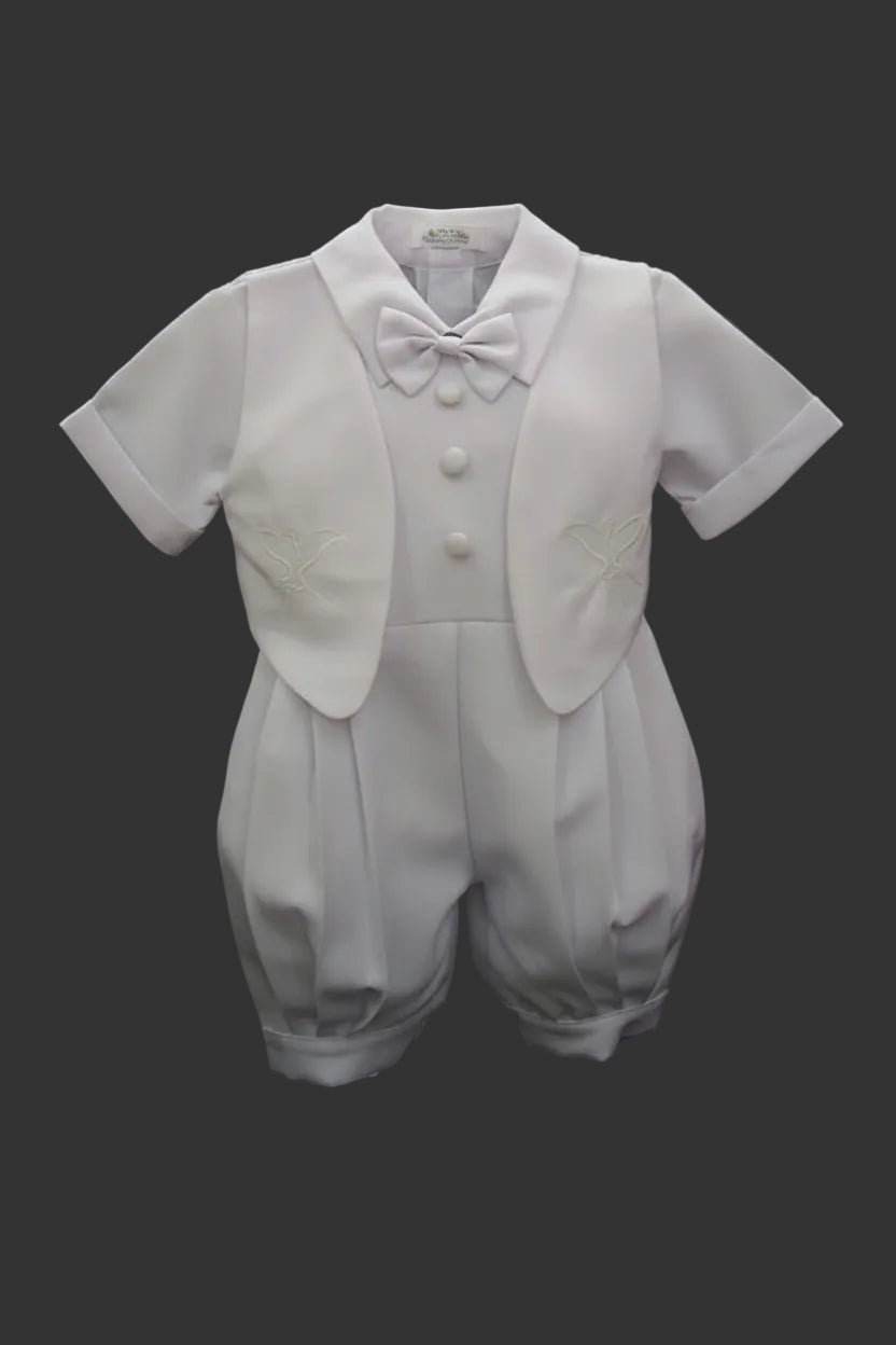 Affordable Dove Cross Short Romper Baptism Christening White Canada 5