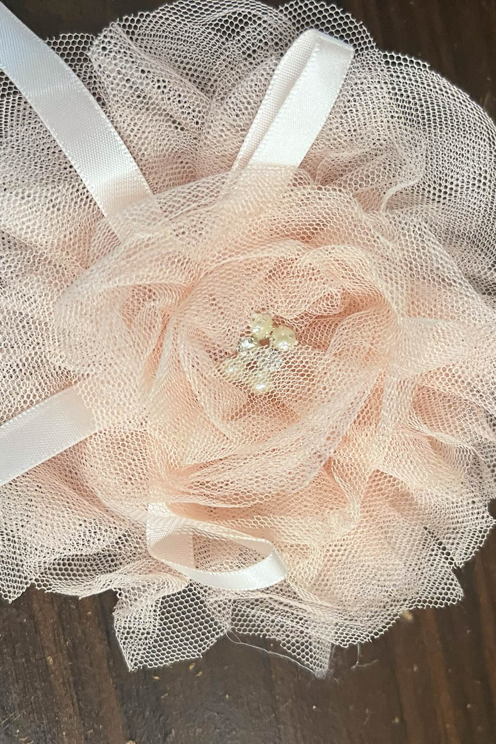 Soft Mesh Hair Bow - Assorted Colours
