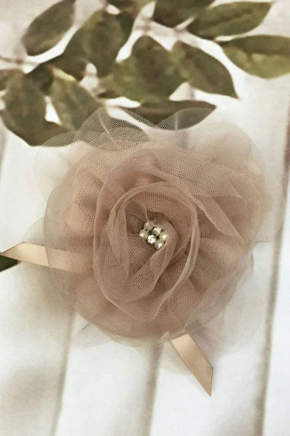 Soft Mesh Hair Bow - Assorted Colours