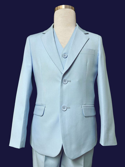 Boys 5 Piece Suit - Light Blue