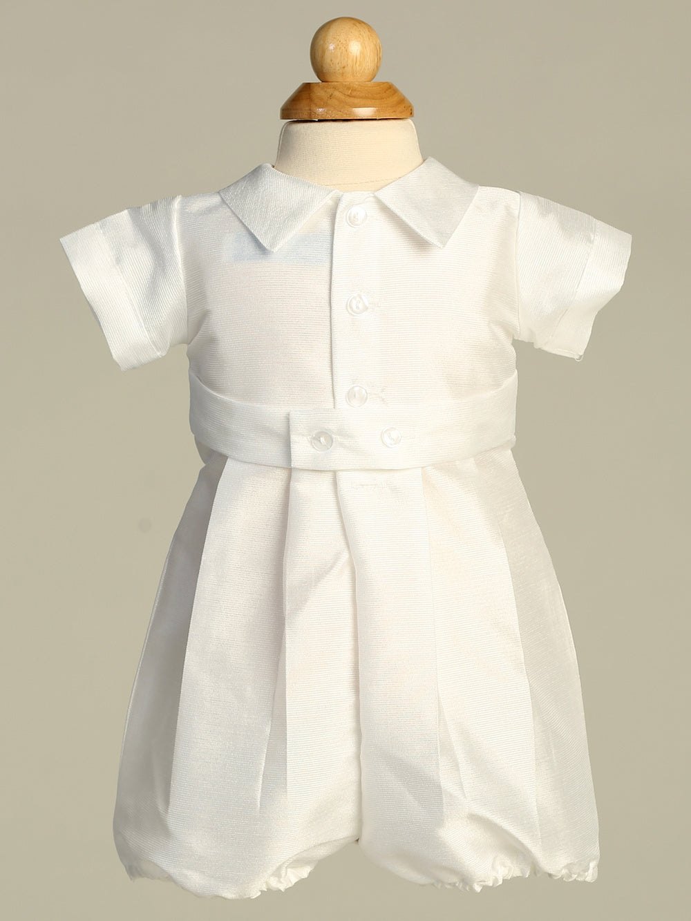 Boys Baptism Christening Romper Vest Overlay Canada back