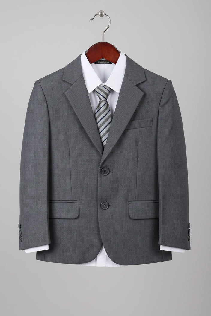 Boys Formal Suit Five Piece Gray Canada