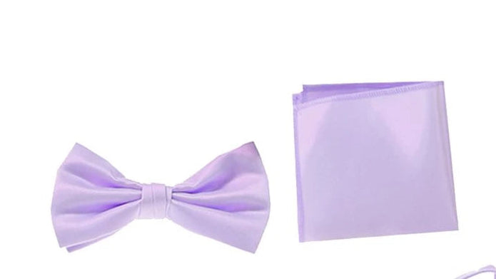 Boys Satin Vest Set with Bow Tie or Neck Tie  Canada –  lilac
