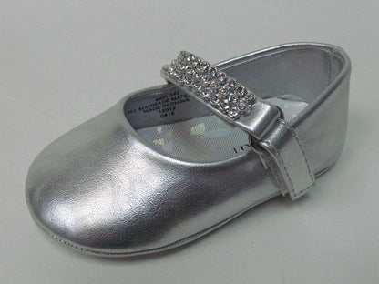 Diamond Strap Infant Girls Shoe White Ivory Silver Black Canada 4