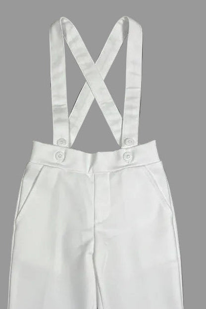 Fancy Boys Knit Cardigan Set Baptism Christening White Ivory 4 Piece Canada pant