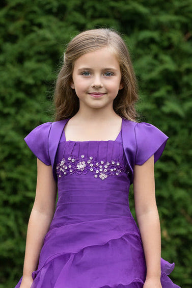 Fancy Flamingo Girls Formal First Communion Gown Purple Canada