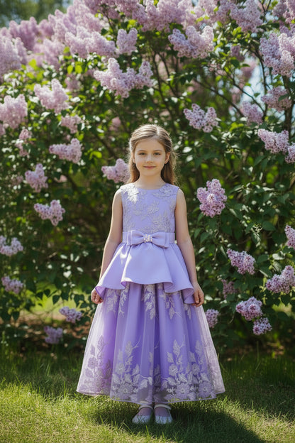 Fancy Pendulum Skirt Formal Girls Dress Blush Pink Canada Lilac