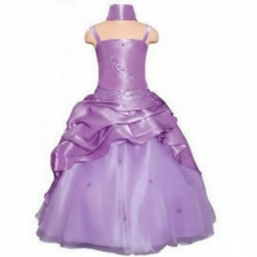 Fancy Girls Formal Ball Gown With Matching Shawl Canada