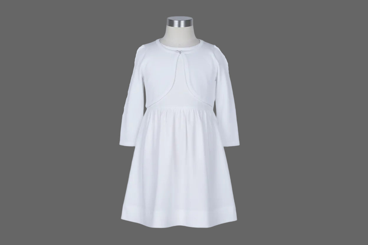 Girls Knitted Bolero White Canada