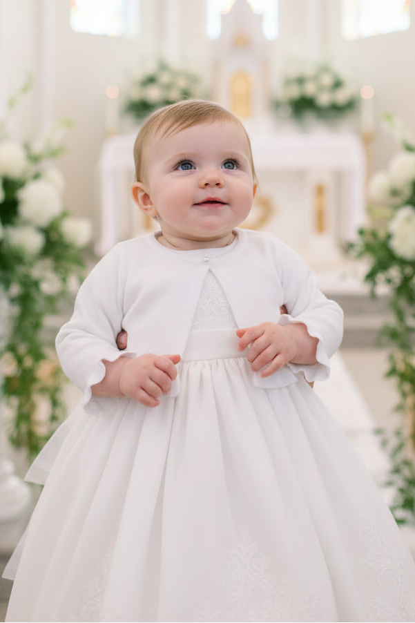 Girls Knitted Ruffle Bolero
white Canada 