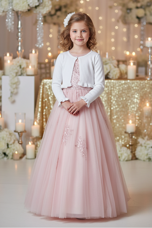 Girls Knitted Ruffle Bolero
white Canada 2