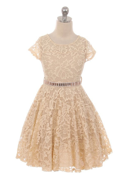 Girls Lace Party Dress Multi Colour Canada gold