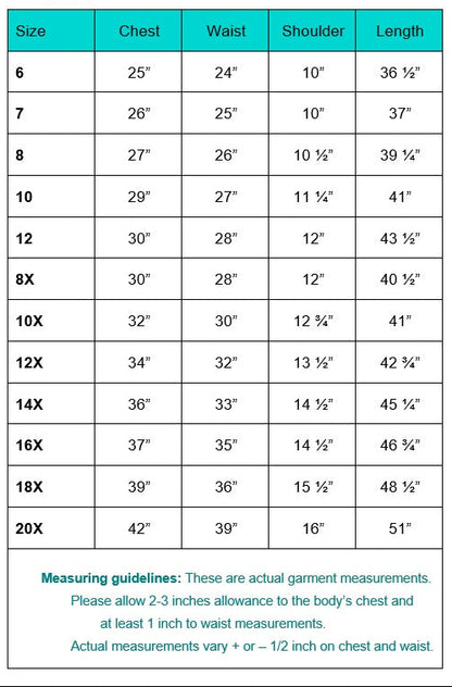 Lovely Embroidered Overlay White Girls Dress Plus Size Canada size chart