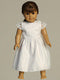 Lovely Floral Sequins & Pearl Top Girls Dress Plus Size Canada doll