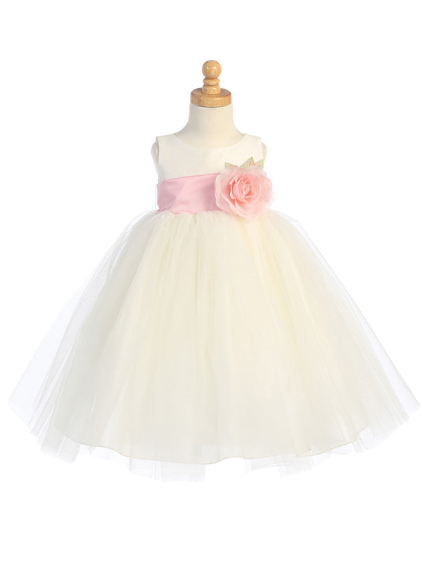 Lovely Full Layered Tulle Girls Dress To Customise Canada  ivory
