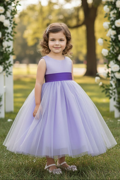 Lovely Full Layered Tulle Girls Dress To Customise Canada  lilac live