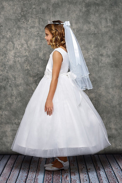 Luxurious flora trim girls dress for all formal parties, birthdays, weddings. Shop fancy Girl dress and frock Canada, greater Toronto area, Mississauga, Canada.