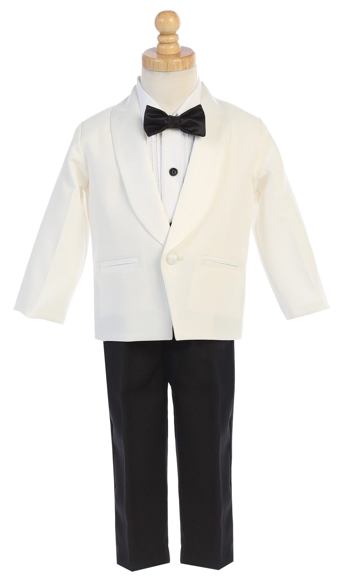 Boys One Button Dinner Jacket Tuxedo Boys ivory tuxedo 4 piece Grandmas Little Darlings Canada