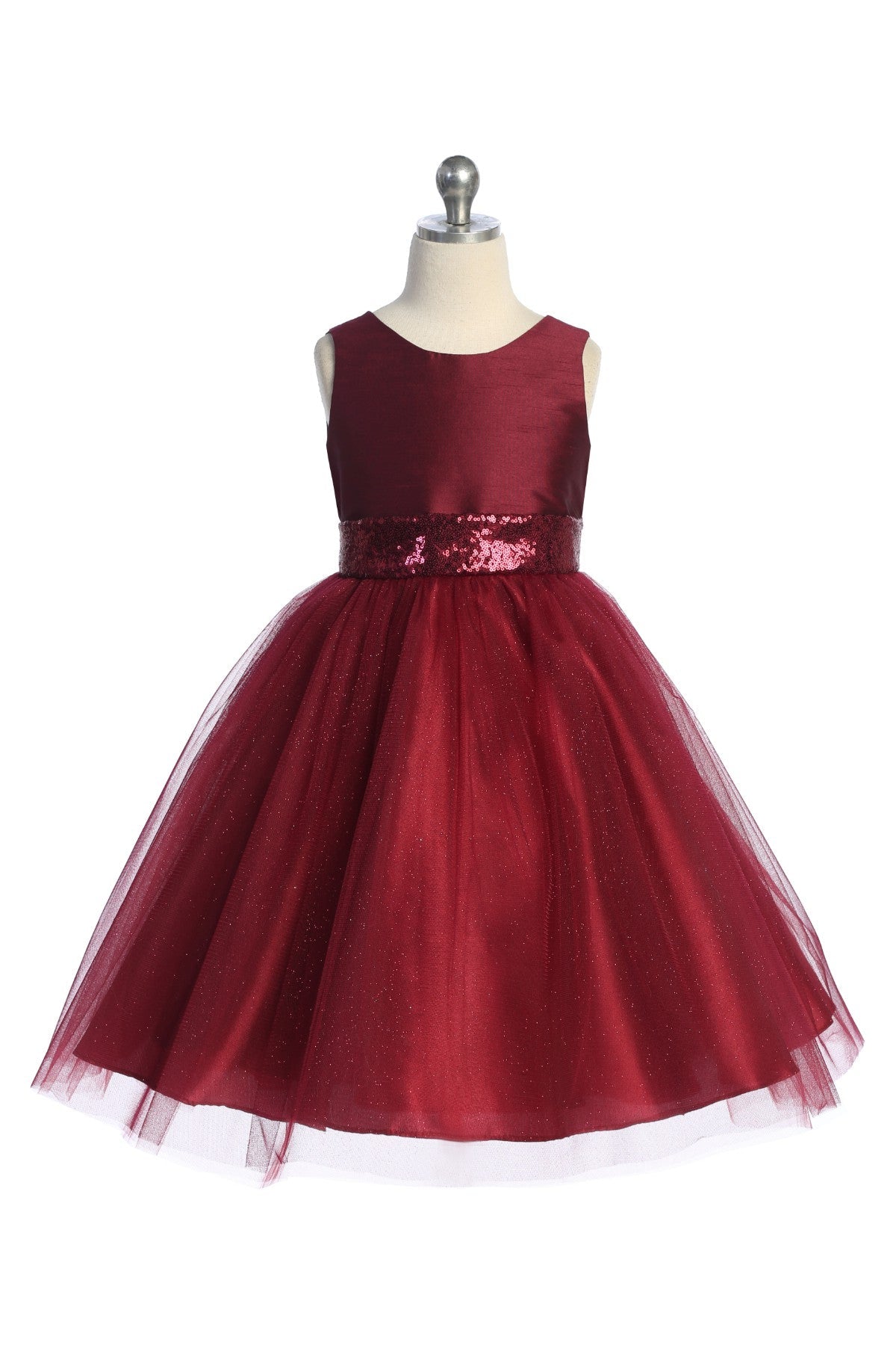 Sequined V Back Bow Girls Plus Size Fancy Party Dress. Shop Canada for plus size girls fancy dresses, girls formal dress and frocks greater Toronto area Canada.