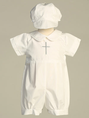 Silver Cross Boys Cotton Baptism Christening Romper Canada