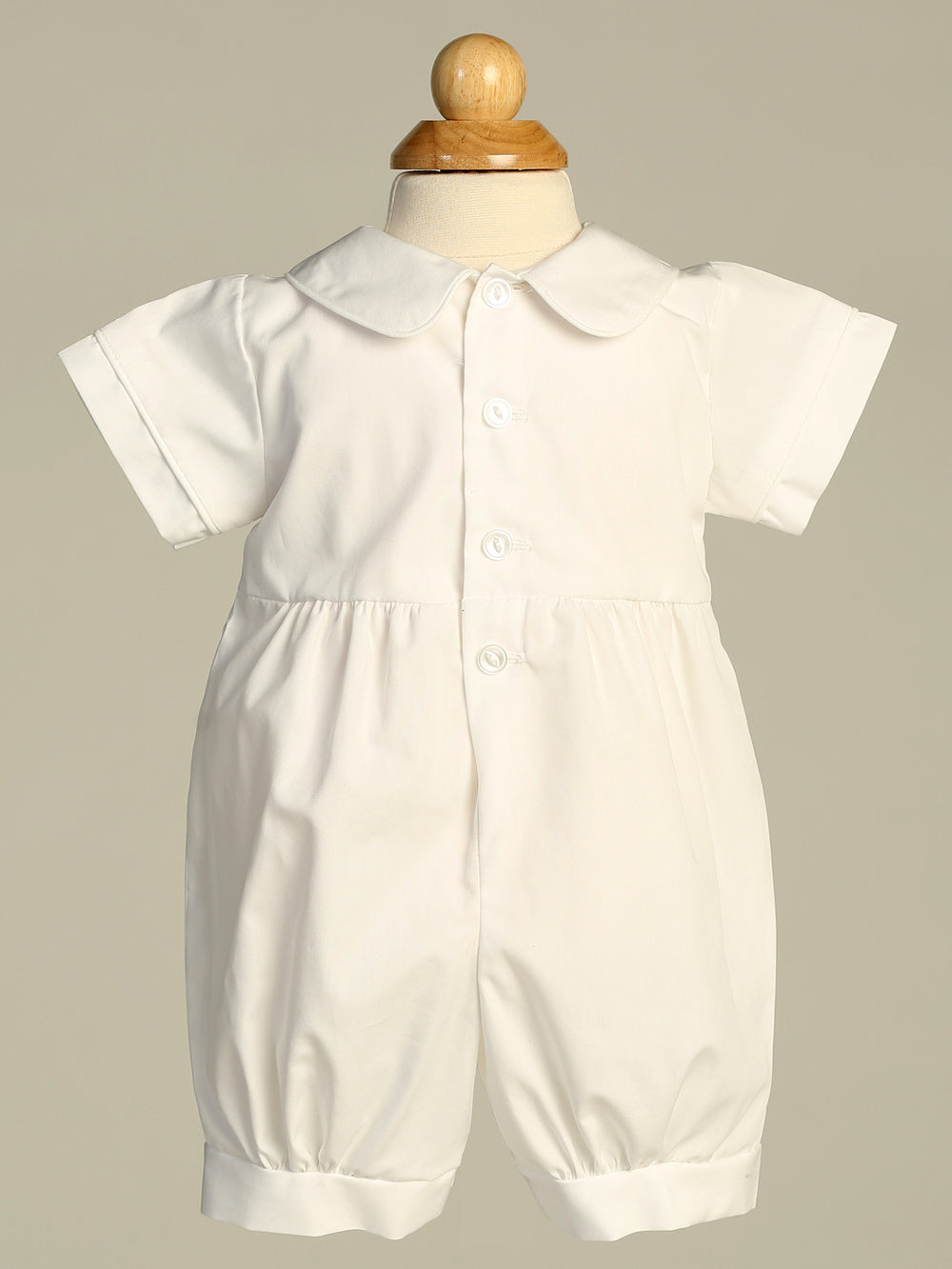 Silver Cross Boys Cotton Baptism Christening Romper Canada back