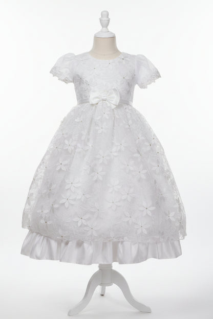 Fancy Daisy Girls Baptism Gown Christening Gown White Canada