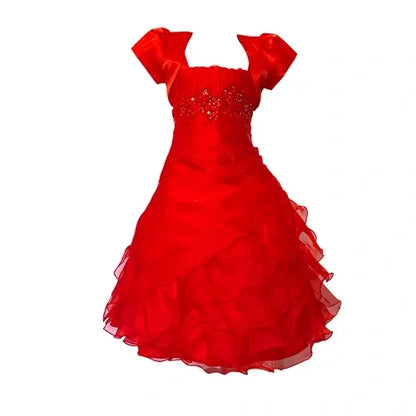 Fancy Flamingo Girls Formal Gown Multi Colour Canada