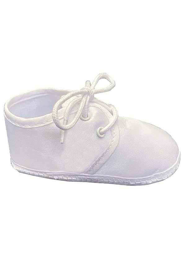 Boys Satin Baptism Shoe