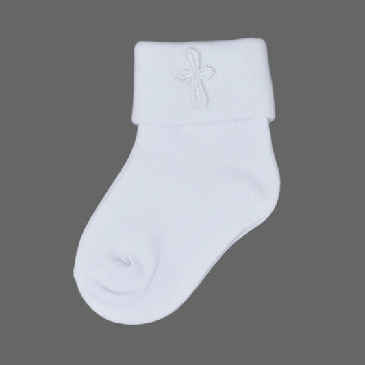 fk boys baptism christening sock white Canada