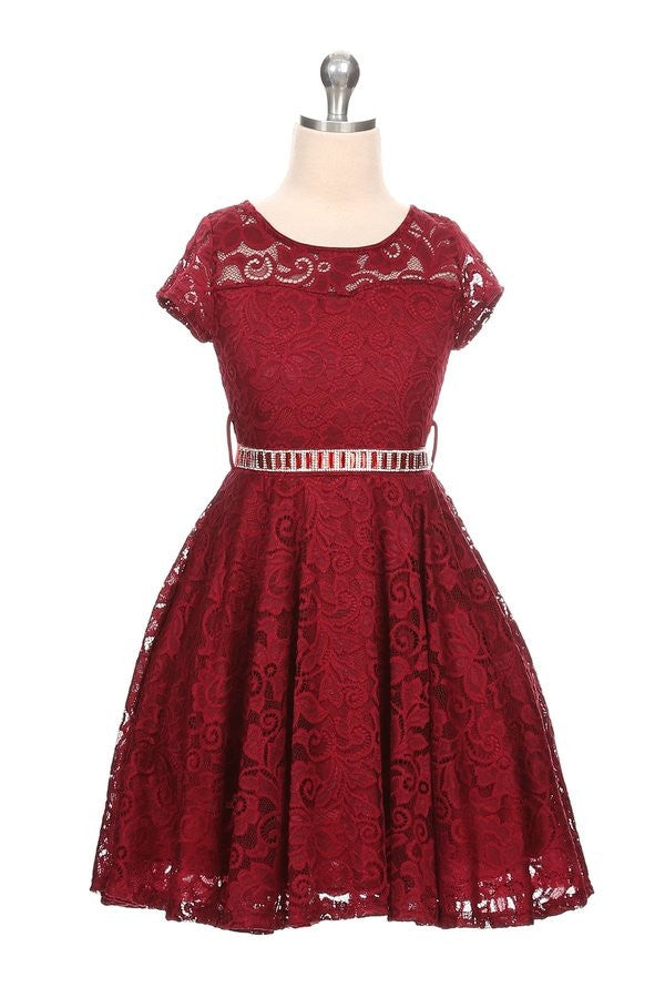 Girls Lace Party Dress Multi Colour Canada  Grandma's Little Darlings