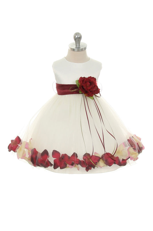 Classics Flower Petal Sash Dress 