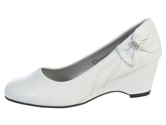 Wedge Girls Dress Shoe