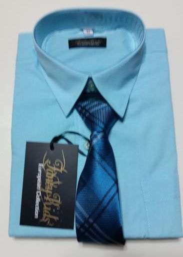Boys Long Sleeve Dress Shirt & Tie – Formal Boys Dress Shirts with Neck Tie Canada 2