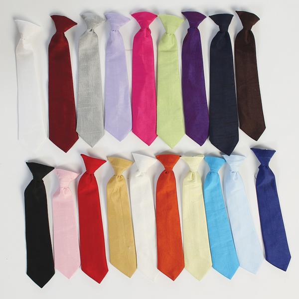 Boys Poly Silk Necktie – Formal Boys Tie Wedding, Communion & Baptism Canada