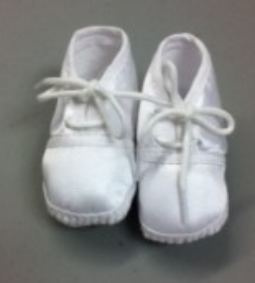 Boys Satin Baptism Shoe