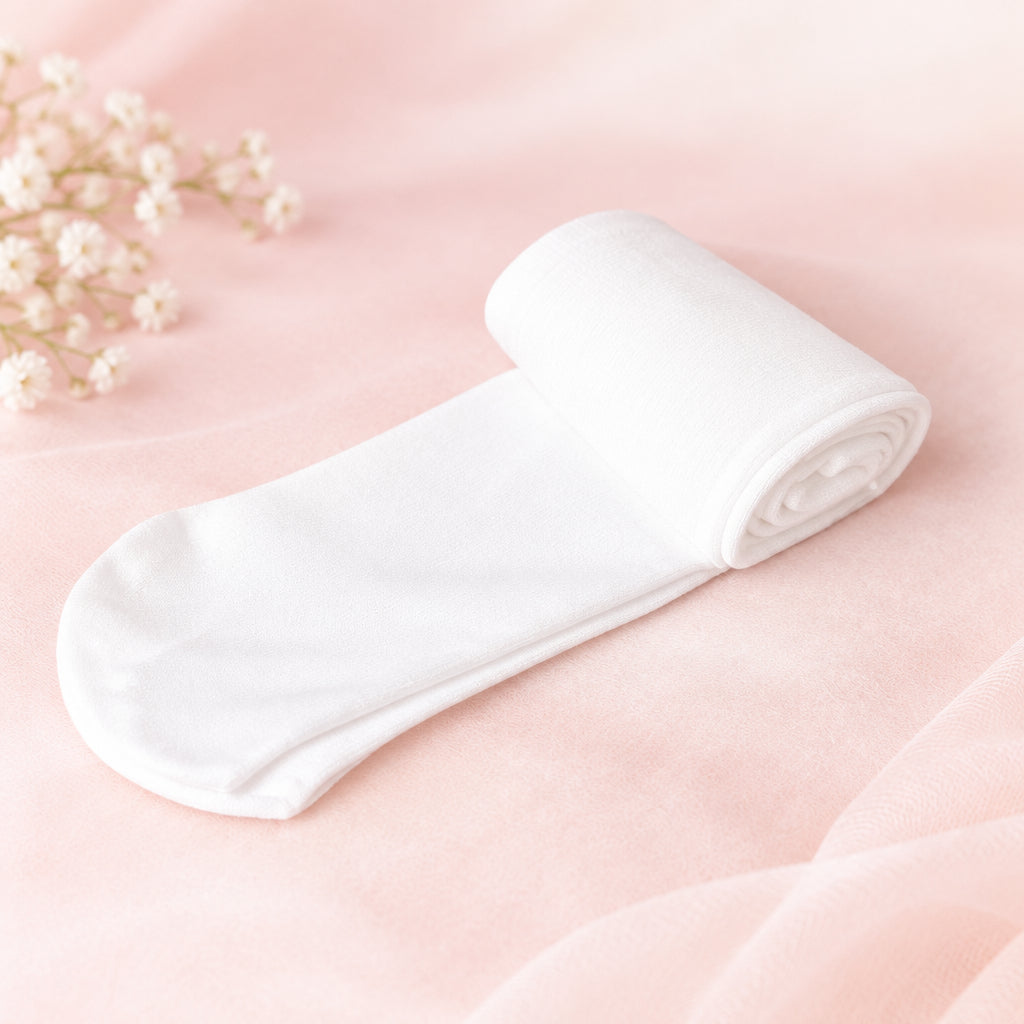 Opaque Girls Panty Hose Tights White Ivory Canada